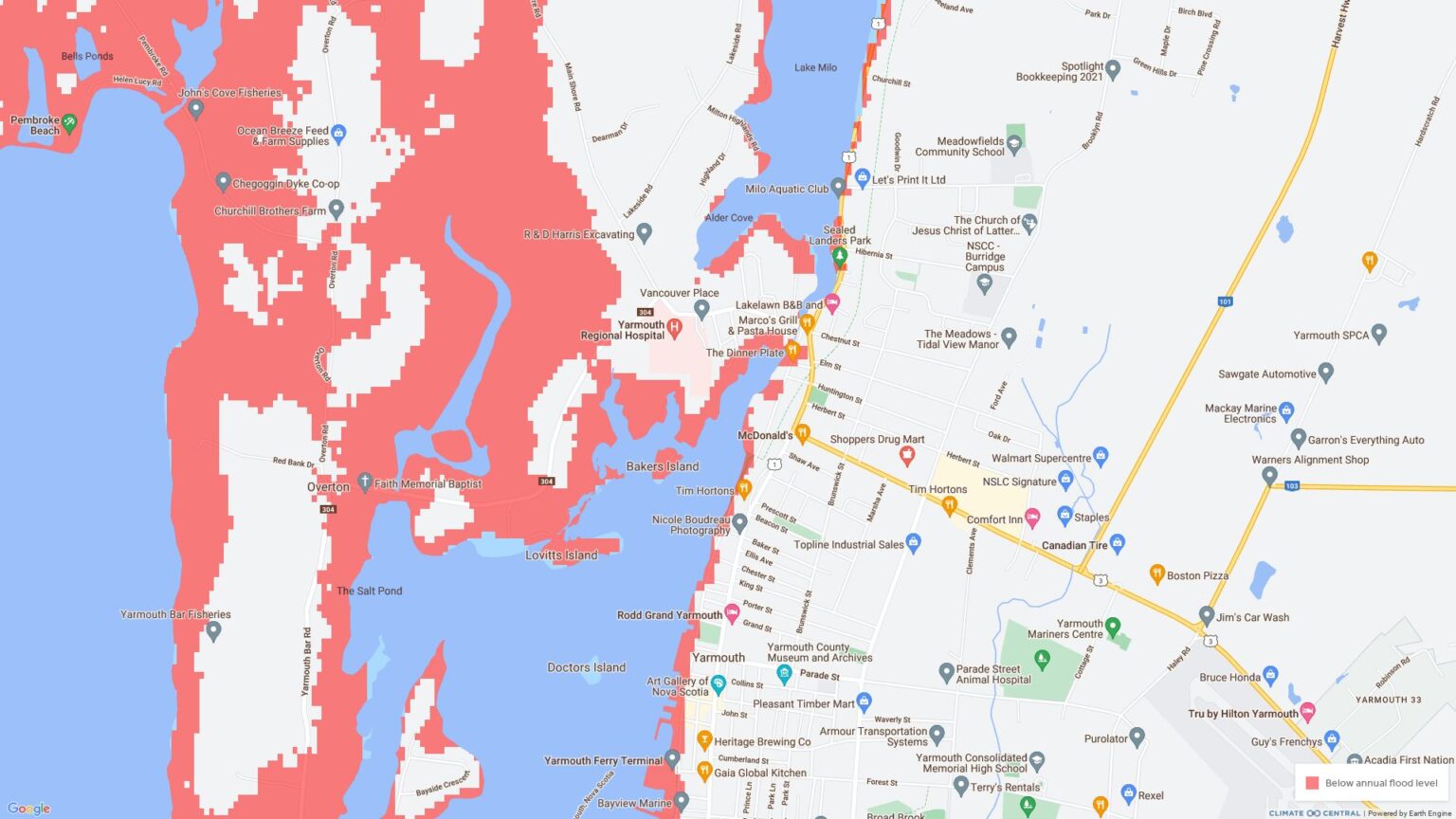 New Interactive Map Shows Which Areas Of Nova Scotia Could Be