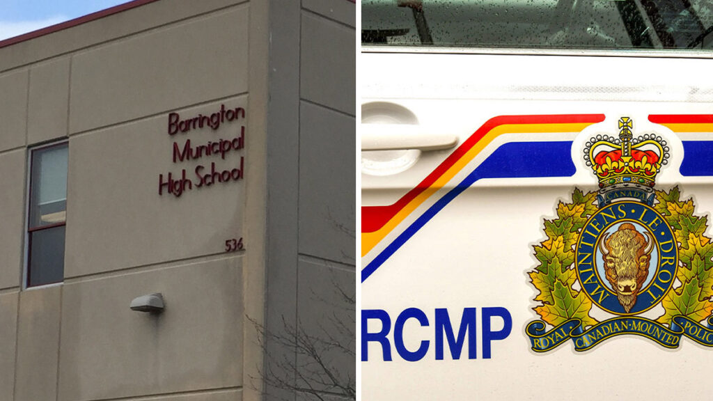 Barrington Municipal High School Classes Cancelled Wednesday As RCMP