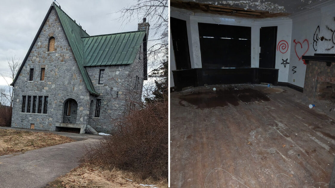 UPDATE Emergency Crews Called To Abandoned Stone House At The Former