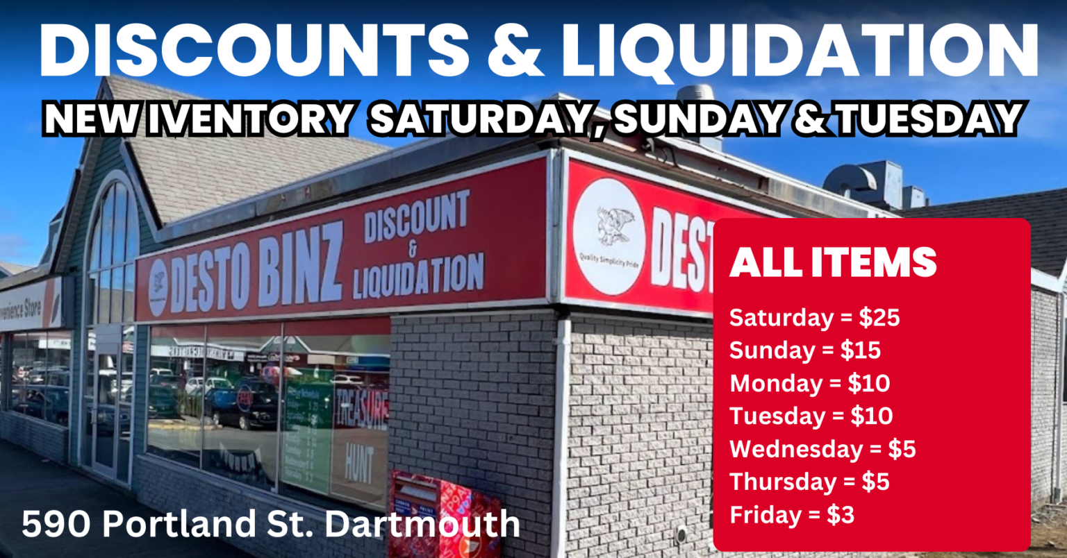 Dartmouth’s Desto Binz Brings New Concept To Discount Shopping In Nova